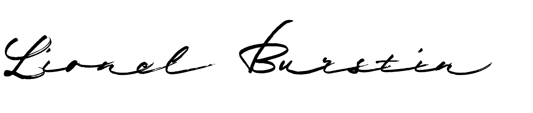 Signature Lionel Burstin